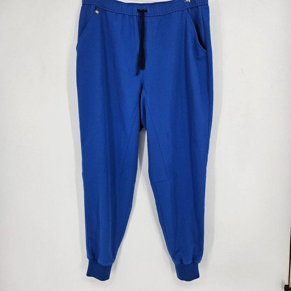 Figs Scrub Pants Mens Extra Large Tansen Jogger Nurses Healthcare Uniforms Blue